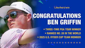 THREE WINS. WORLD NO. 28. RYDER CUP. Congrats, Ben Griffin！